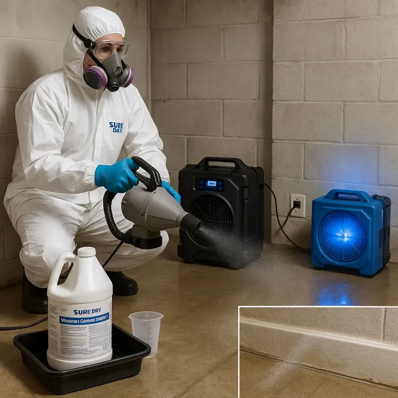 Sanitization and Odor Removal process in Cassopolis, MI