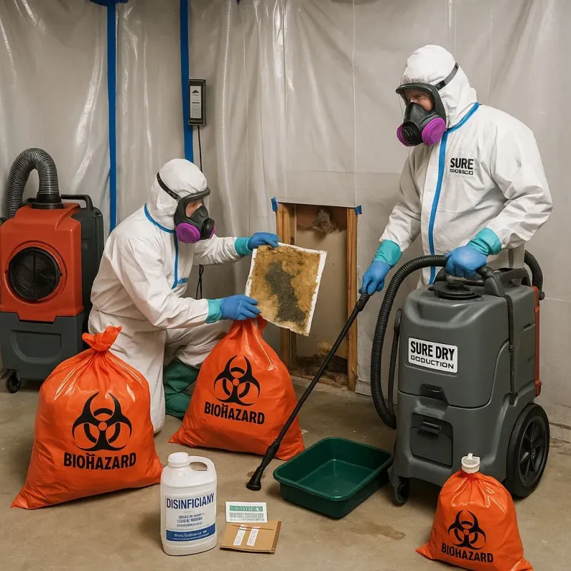 Contaminated Water Handling Protocols process in Cassopolis, MI